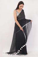 Puja Malakar, Fulia Saree MYSTIC SHADE | Mul Cotton | Indidha Saree
