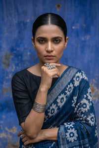 INDIGO STARS | Cotton | Indidha Saree