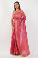 National Handloom, BGP Saree ROSY AURA | Muga Silk | Indidha Saree