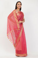 National Handloom, BGP Saree ROSY AURA | Muga Silk | Indidha Saree