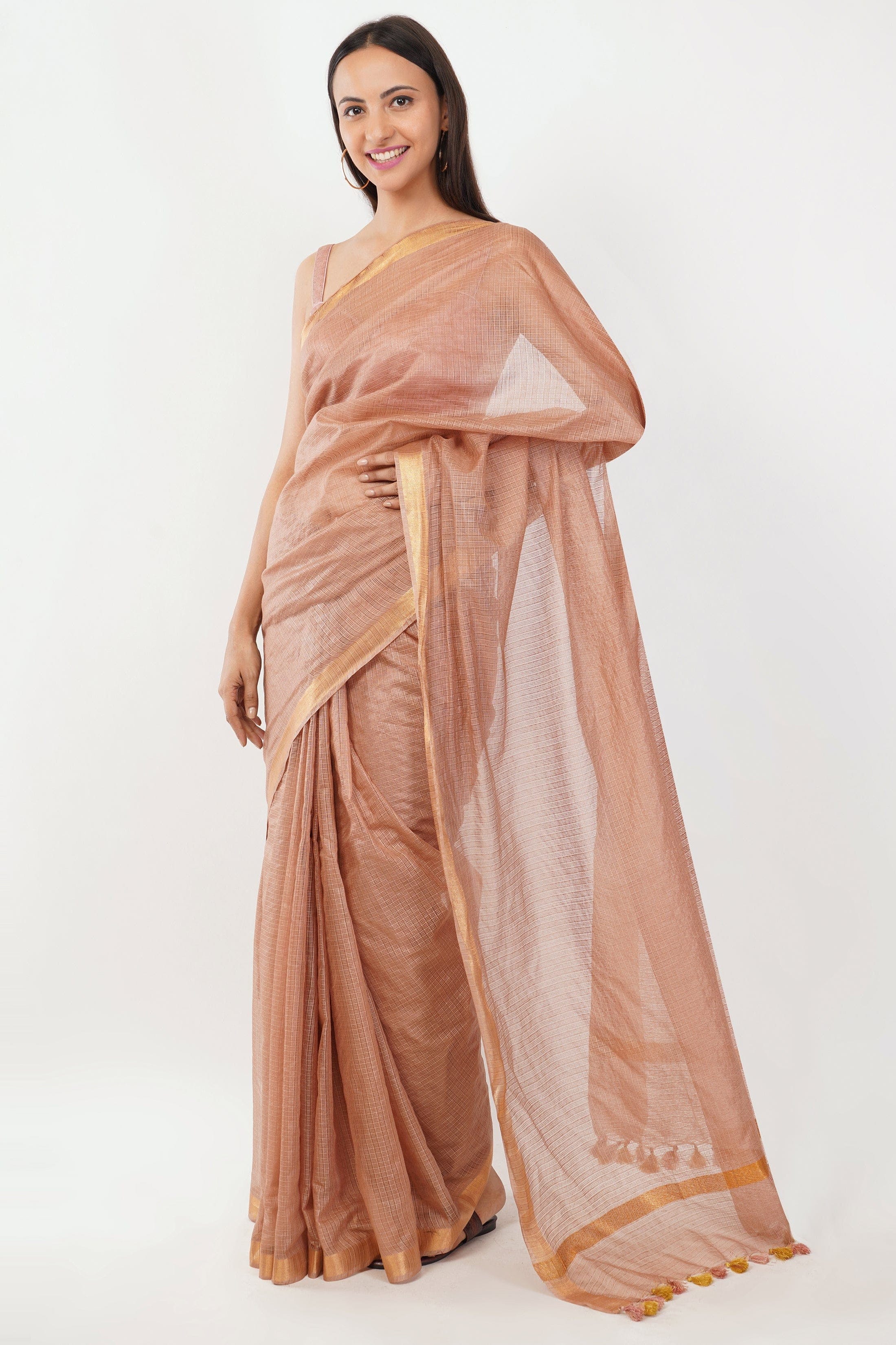 Indidha Saree SUBTLE BLOOM | Kota Doria | Indidha Saree