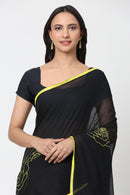 Puja Malakar, Fulia Saree SUNSET ROSE | Mul Cotton | Indidha Saree