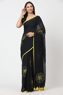 Puja Malakar, Fulia Saree SUNSET ROSE | Mul Cotton | Indidha Saree
