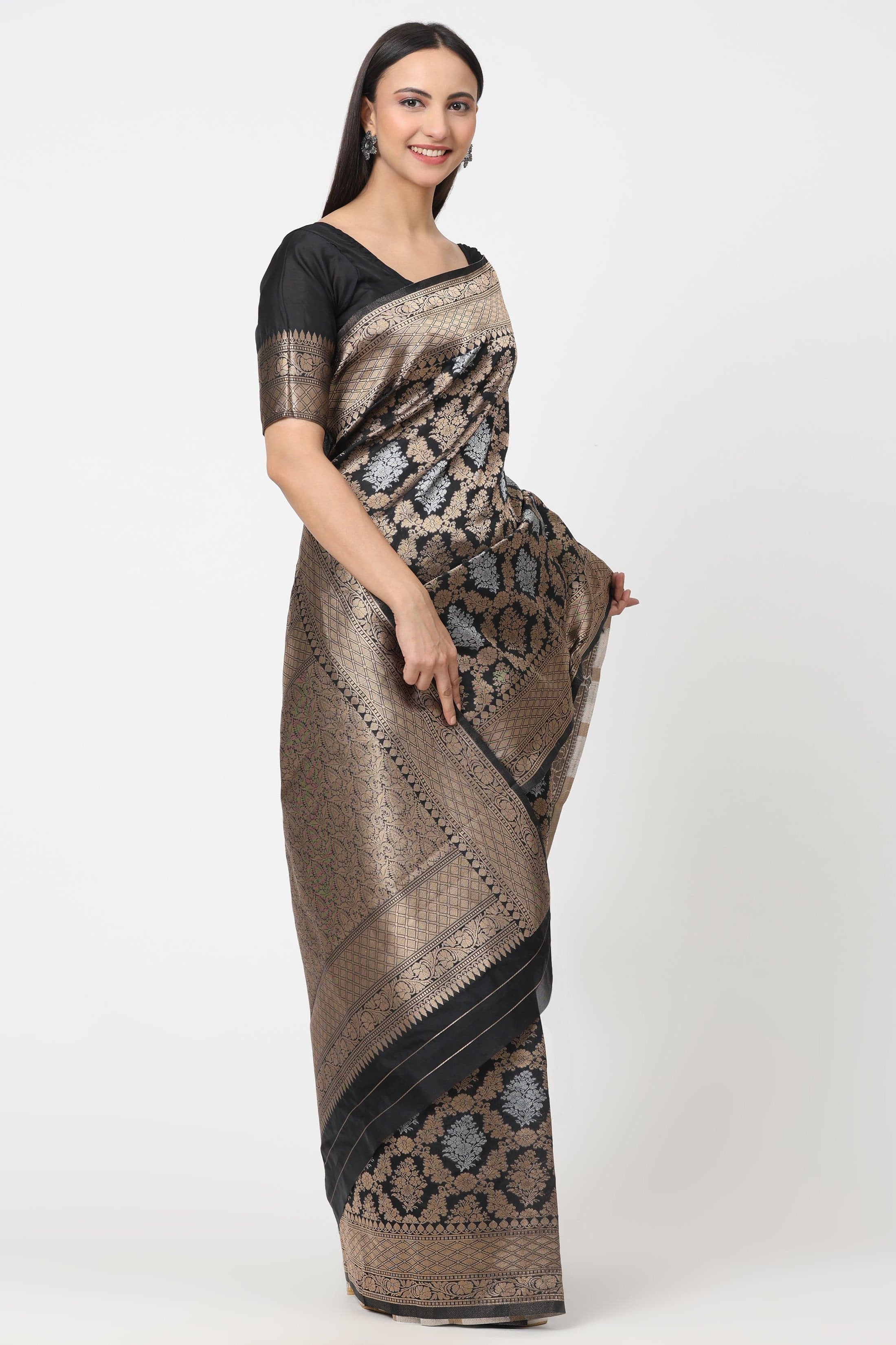 National Handloom, BGP Saree TOPAZ | Georgette | Indidha Saree