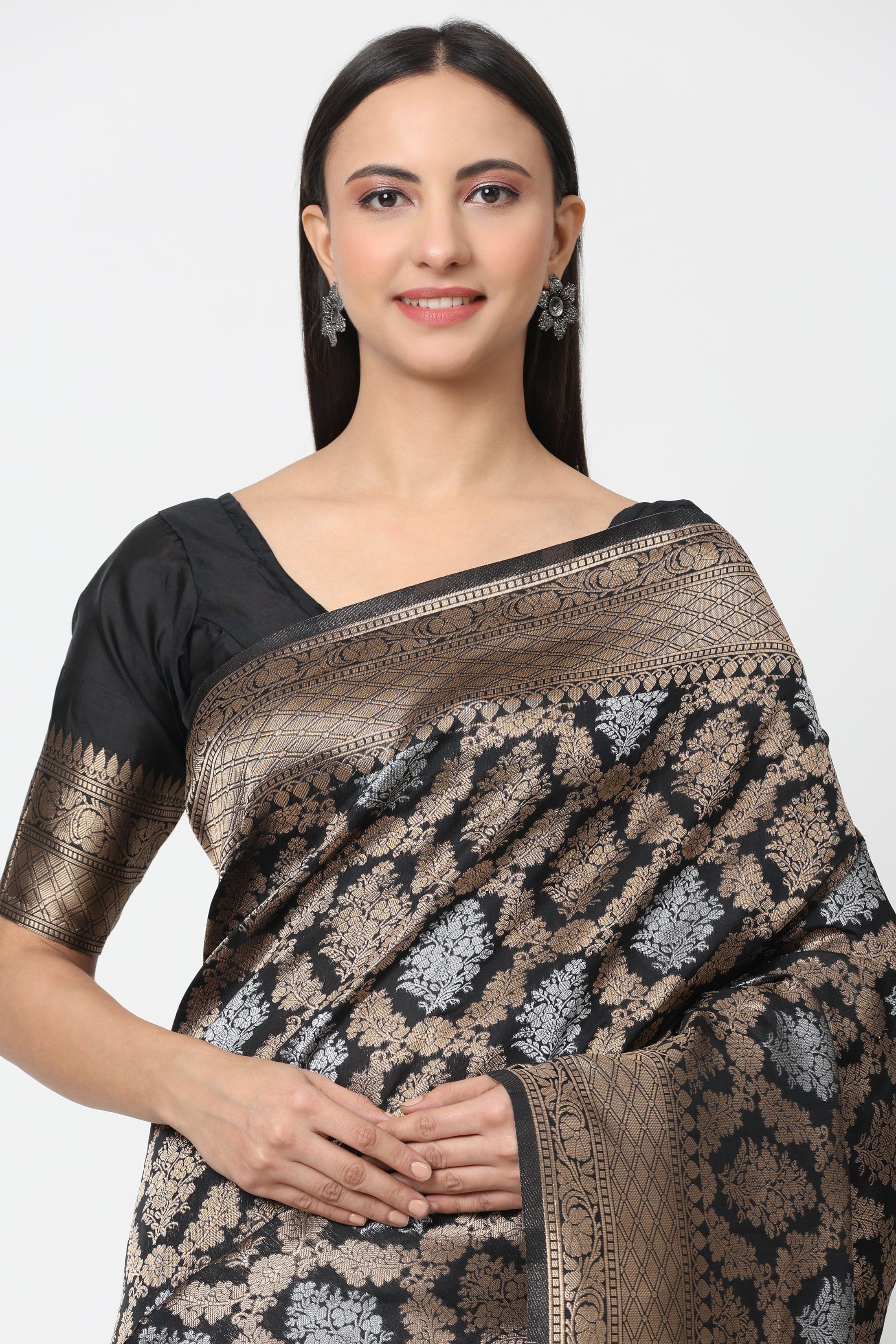 National Handloom, BGP Saree TOPAZ | Georgette | Indidha Saree