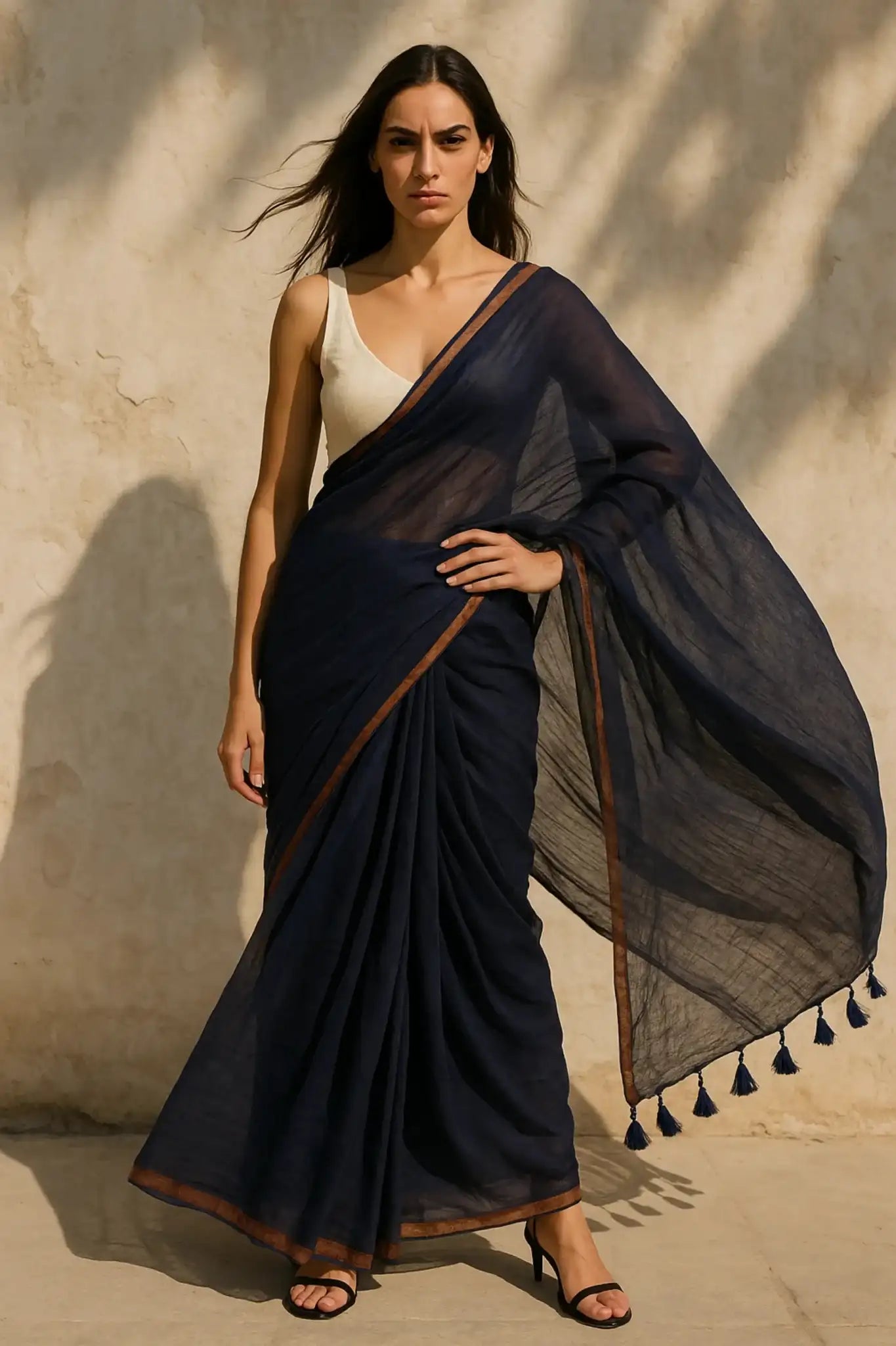 AAH | Mul Cotton | Indidha Saree