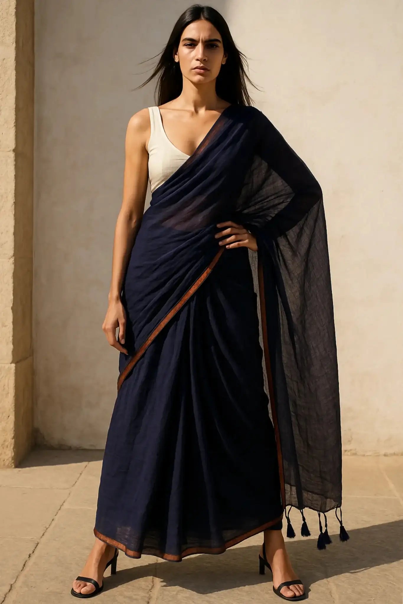 AAH | Mul Cotton | Indidha Saree