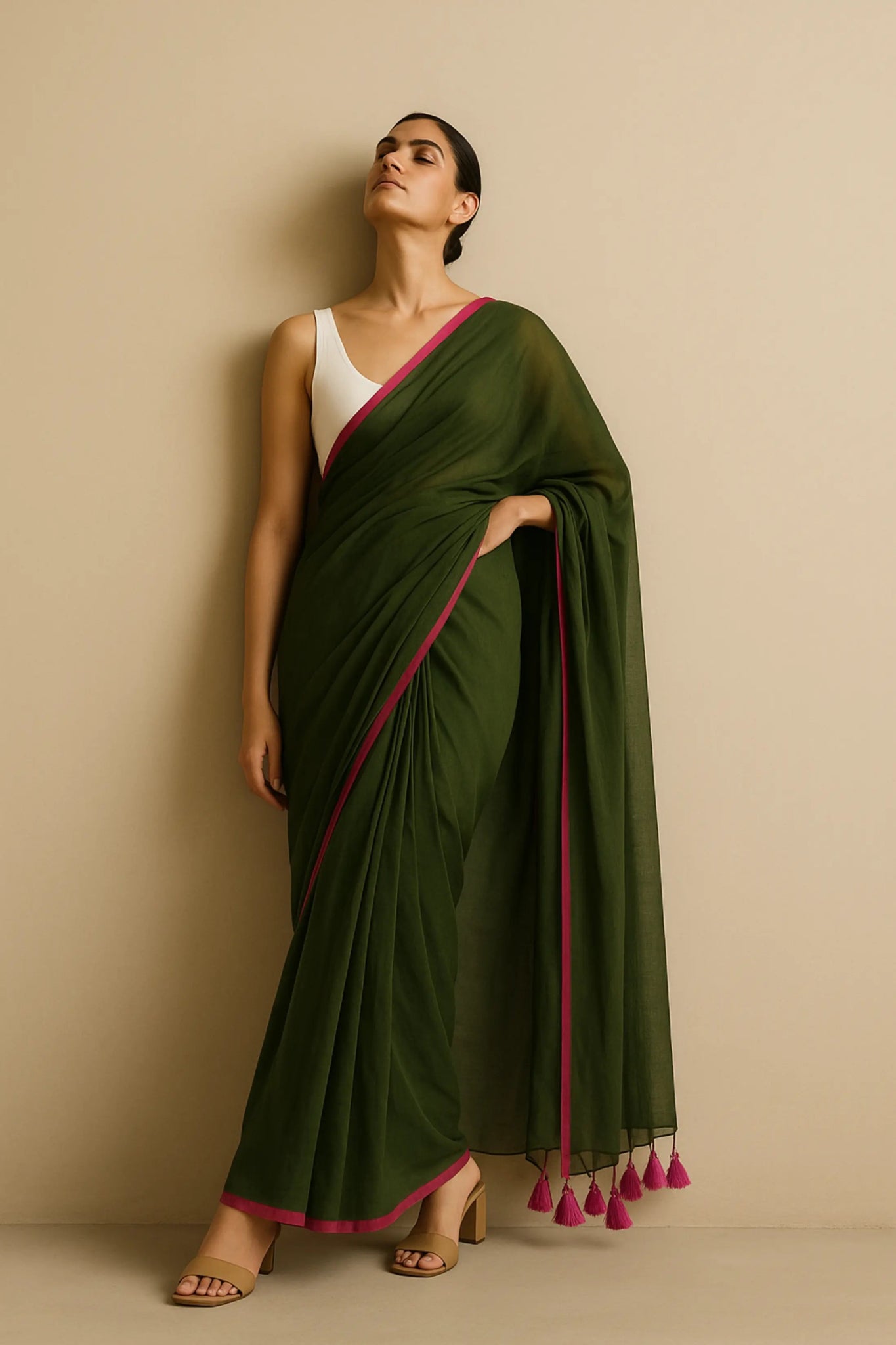 AFSANA | Mul Cotton | Indidha Saree