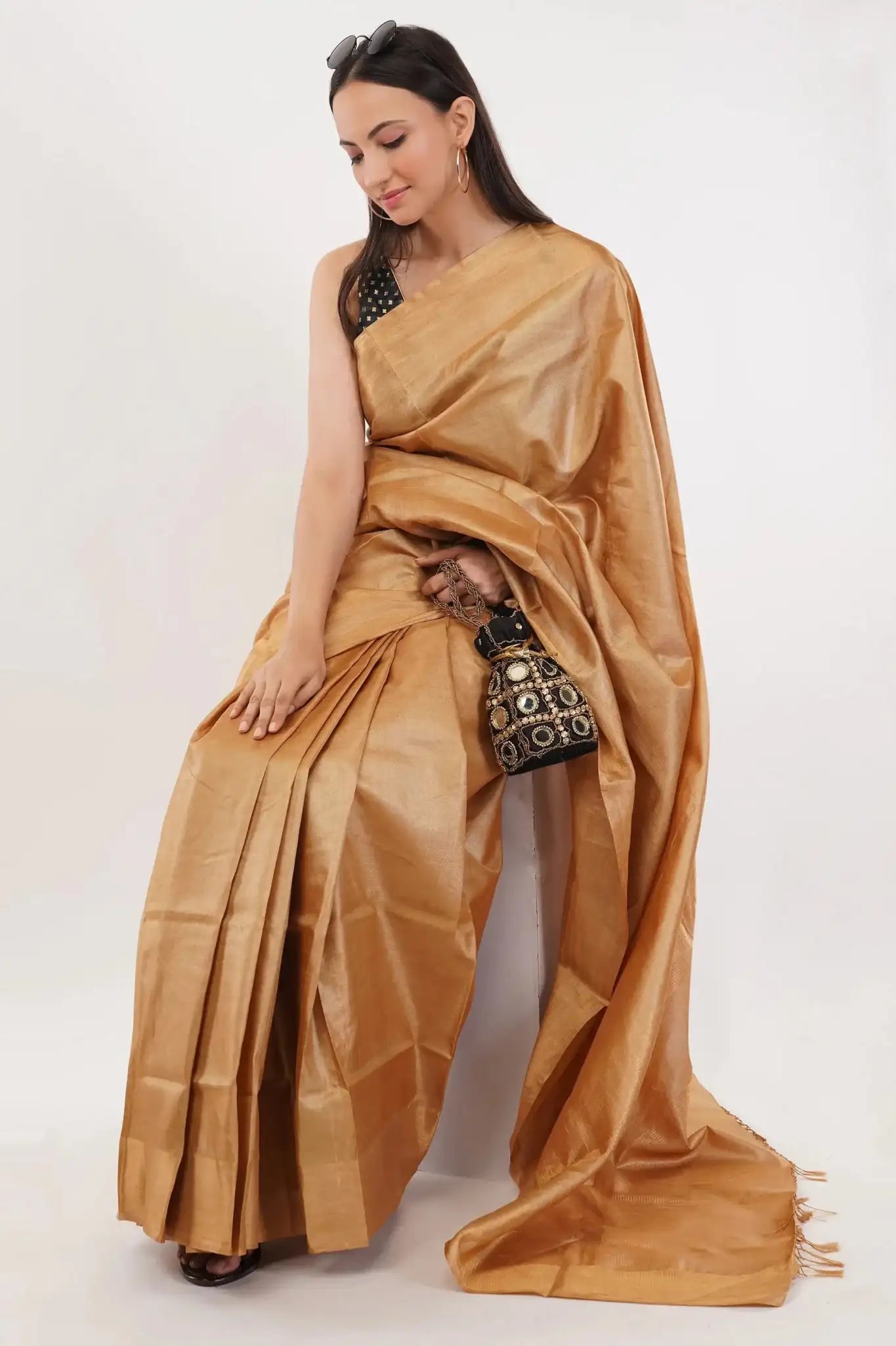 ALINGAN | Pure Chanderi Silk | Indidha Saree