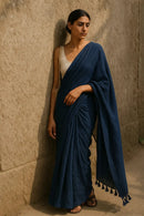 Almost Cloud | Mul Cotton | Saree