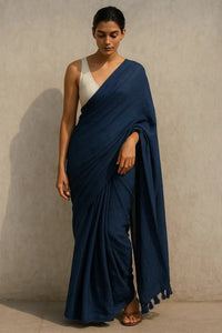 Almost Cloud | Mul Cotton | Saree