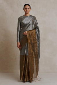 ARDHNARI | Handloom Tissue | Indidha Saree