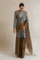 ARDHNARI | Handloom Tissue | Indidha Saree
