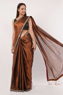 AUTUMN LUXE | Handloom Tissue | Indidha Saree