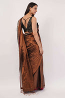 AUTUMN LUXE | Handloom Tissue | Indidha Saree