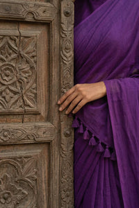 Gulnaar Gaze | Mul Cotton | Indidha Saree