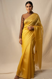 Melted Sun | Tissue | Indidha Saree