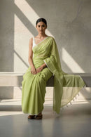 LIME ESSENCE | Mul Cotton | Indidha Saree