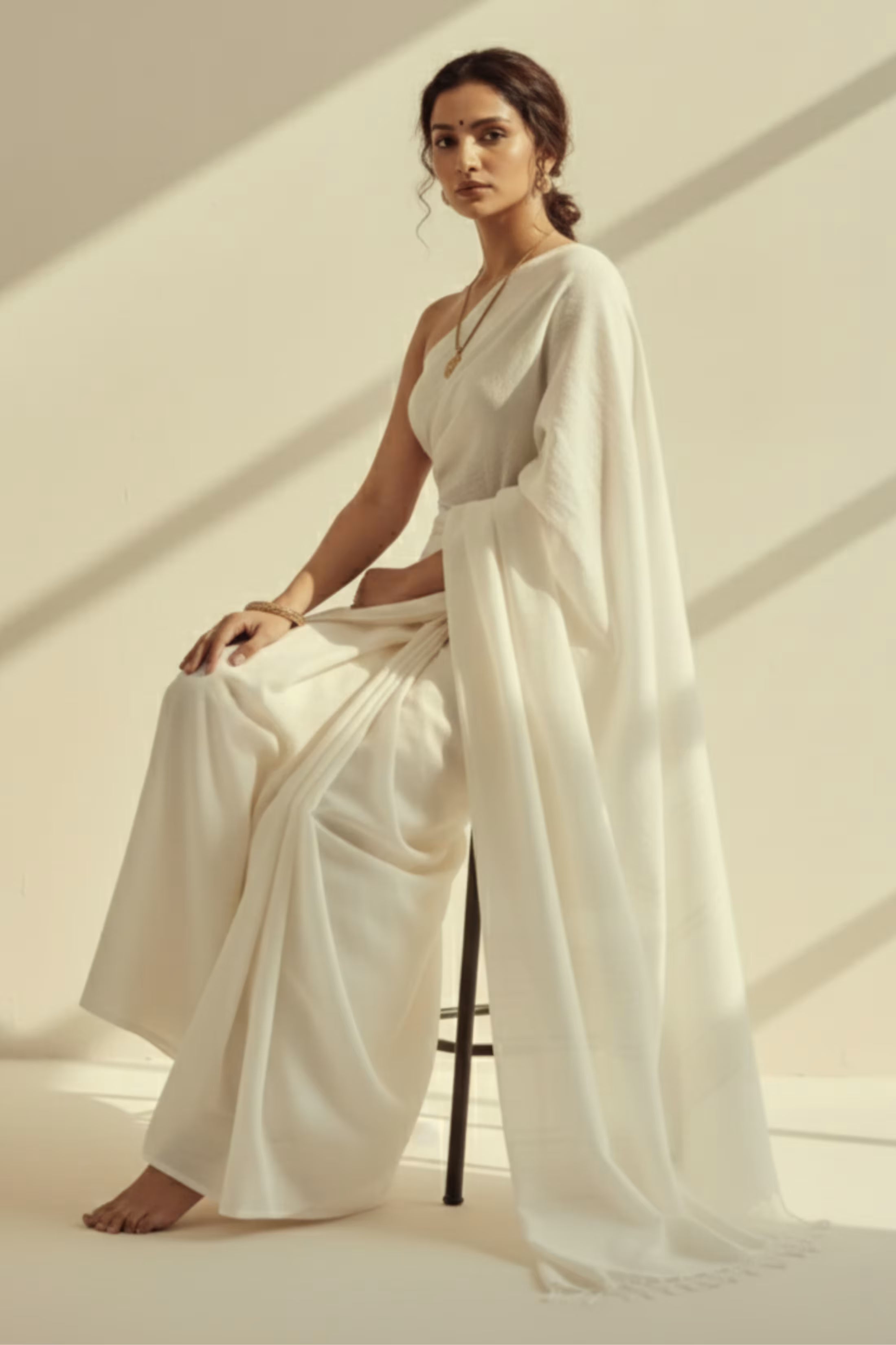 Sutr | Mul Cotton | Indidha Saree