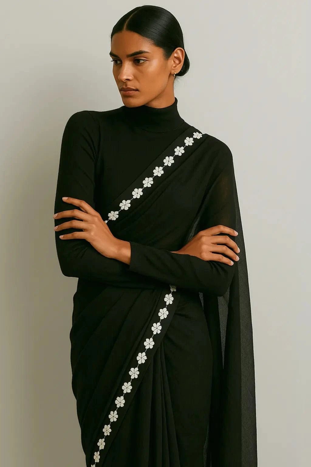 BLOSSOMES | Mul Cotton | Indidha Saree