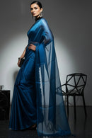 Blue Alloy | Tissue | Indidha Saree