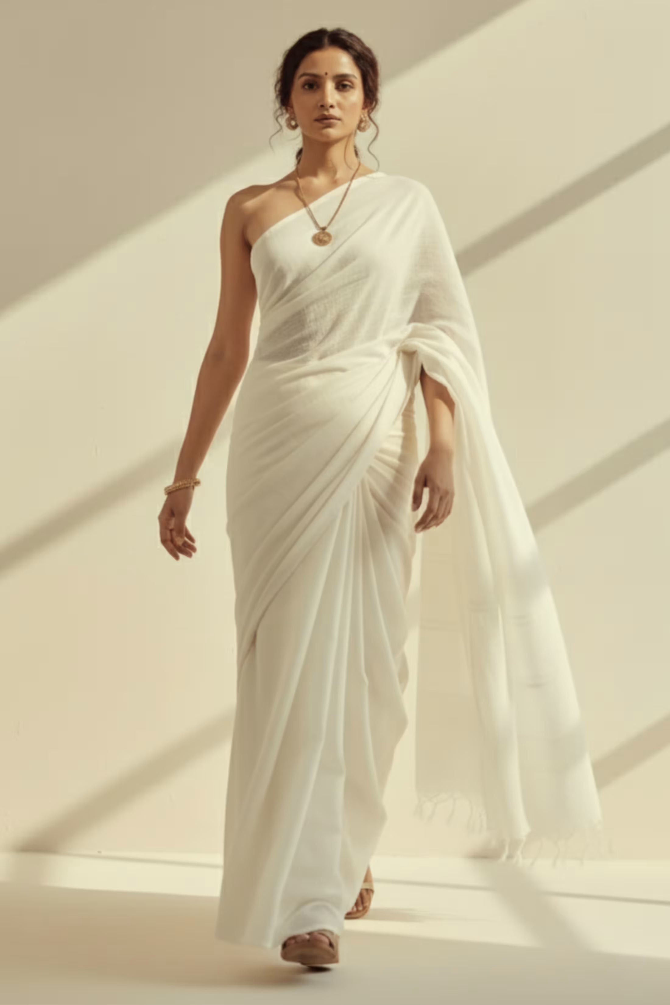 Sutr | Mul Cotton | Indidha Saree