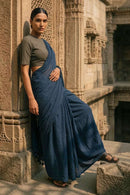 Almost Cloud | Mul Cotton | Saree