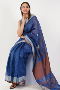 CAPUCHIN | Linen by Linen | Indidha Saree