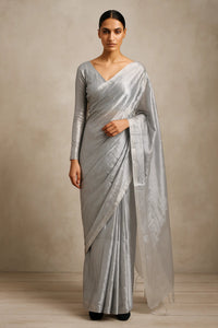 CHANDNI CHUNAR | Handloom Tissue | Indidha Saree