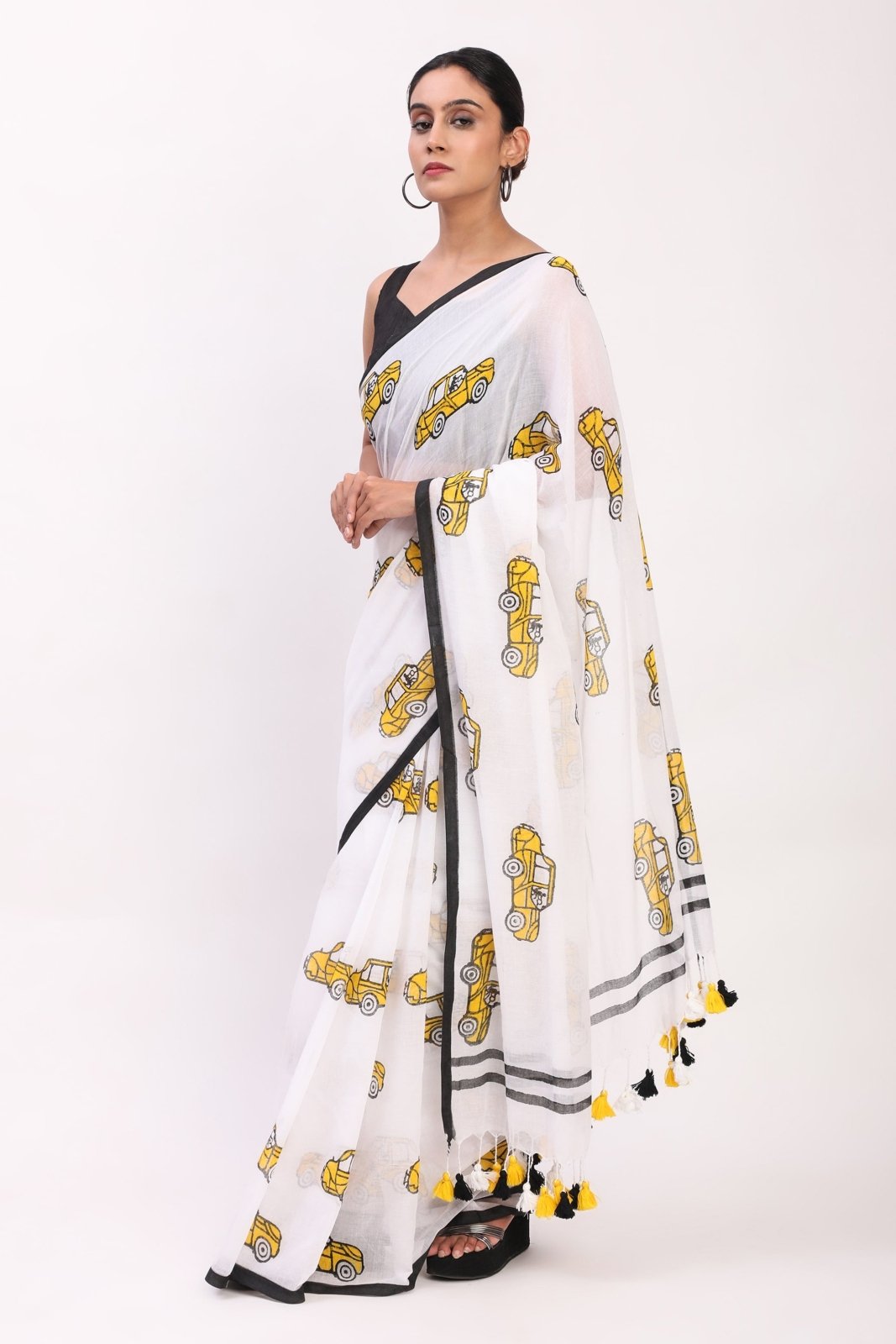 City Ride | Mul Cotton | Indidha Saree