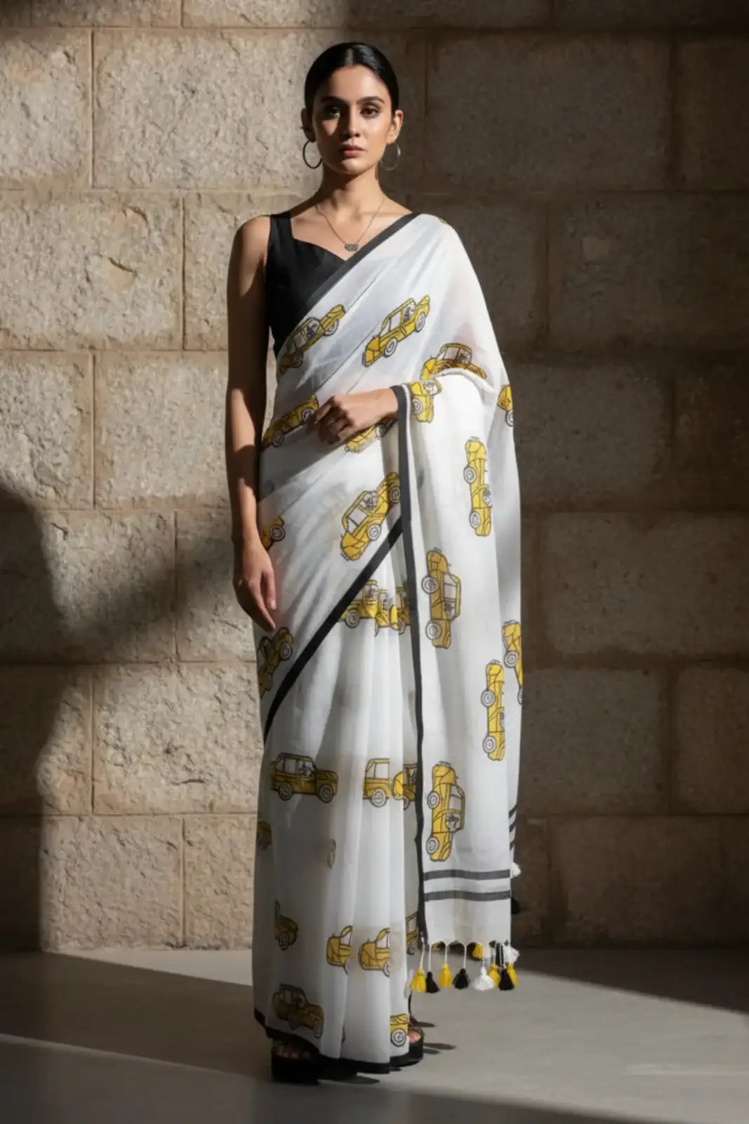 City Ride | Mul Cotton | Indidha Saree
