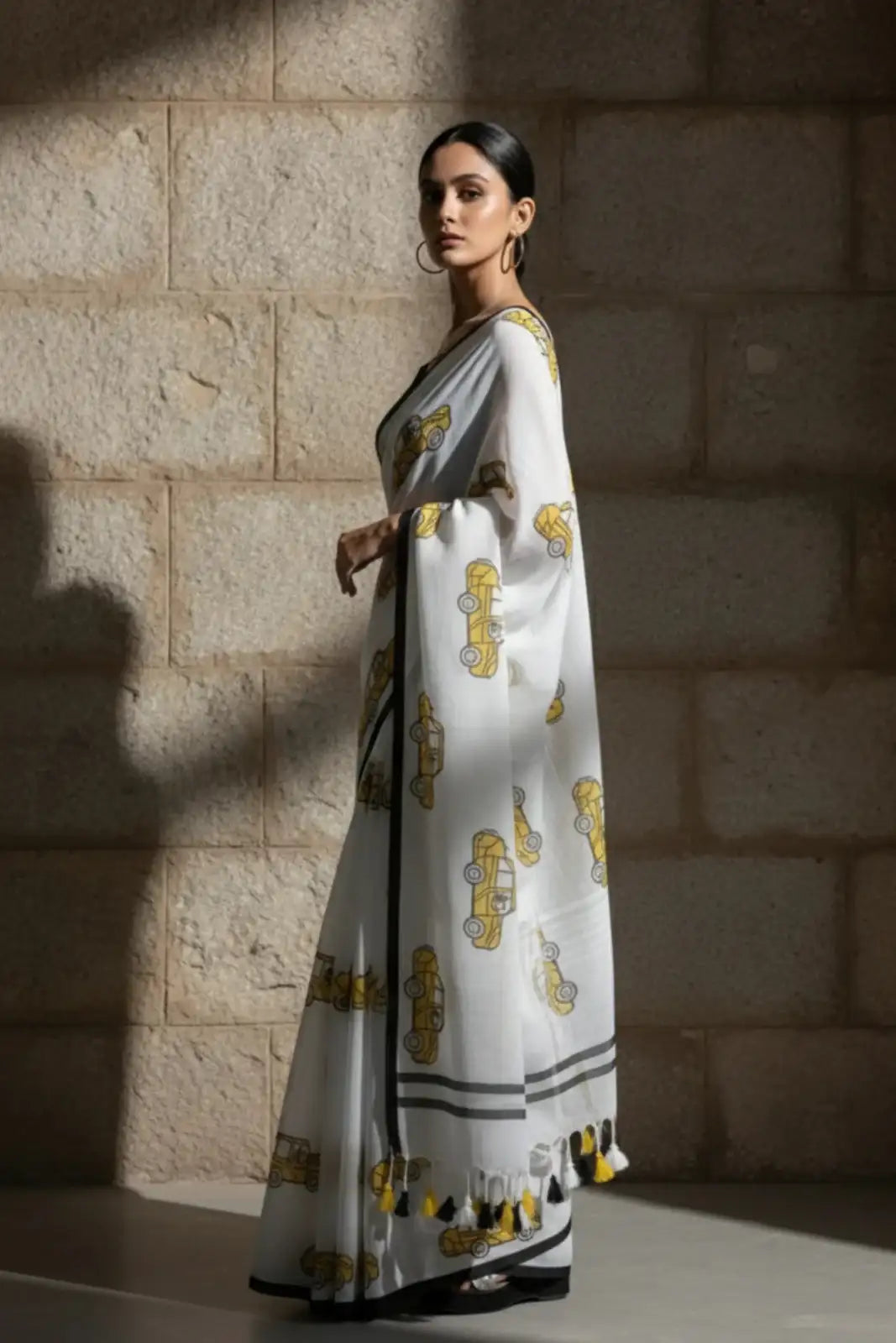 City Ride | Mul Cotton | Indidha Saree