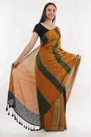 COLOR CASCADE | Handloom Cotton | Indidha Saree