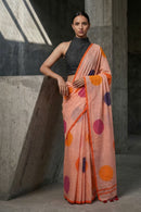 COZY DOTS | Mul Cotton | Indidha Saree