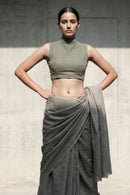 Moss Static | Mul Cotton | Blouse Fabric