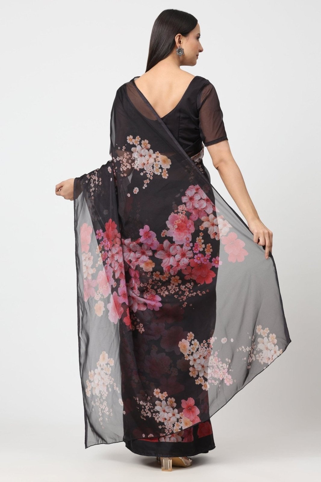 DARK ROMANCE | Organza | Indidha Saree