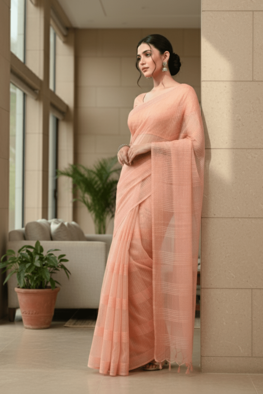 DAWN's EMBRACE | Kota Doria | Indidha Saree