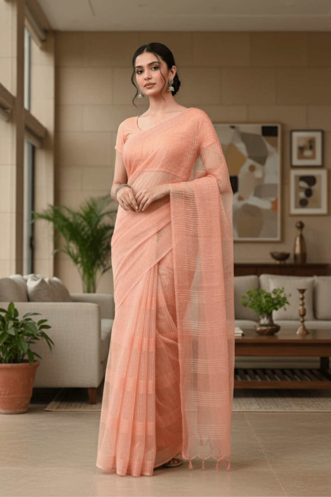 DAWN's EMBRACE | Kota Doria | Indidha Saree