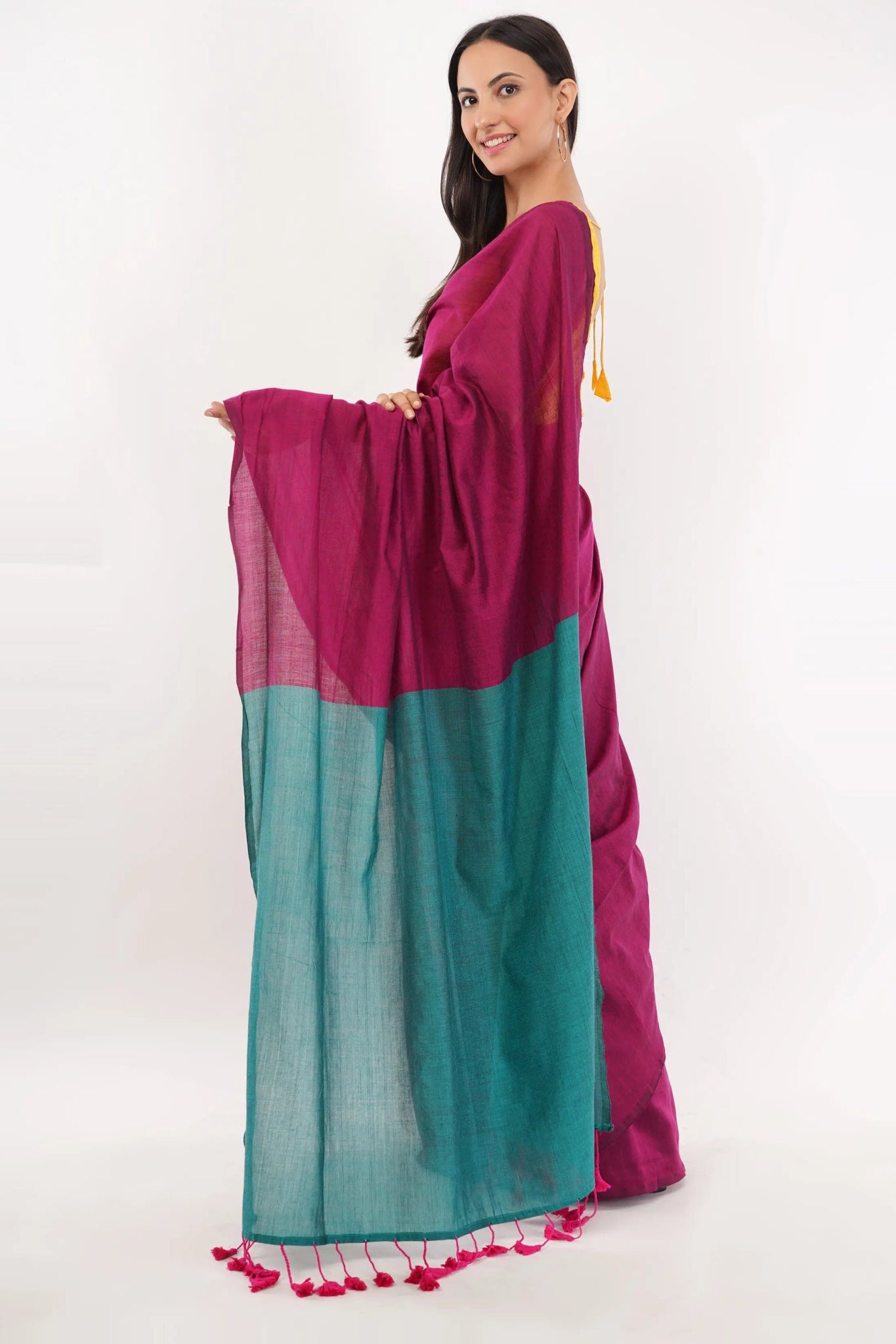 DESERT ROSE | Cotton | Indidha Saree