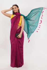DESERT ROSE | Cotton | Indidha Saree