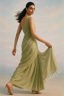 Desert Whisper | Mul Cotton | Indidha Saree