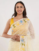 DEWDROP DREAMS | Pure Cotton | Indidha Saree