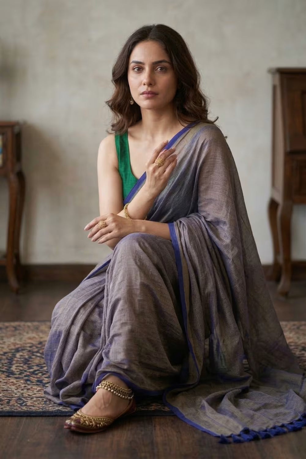 TORABI | Mul Cotton | Indidha Saree