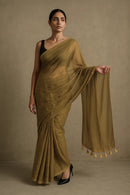 Dune Verse | Handloom Mul Cotton | Indidha Saree