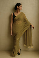 Dune Verse | Handloom Mul Cotton | Indidha Saree