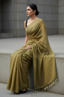 Dune Verse | Handloom Mul Cotton | Indidha Saree