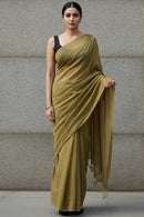 Dune Verse | Handloom Mul Cotton | Indidha Saree