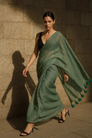 Dust & Desire | Handloom Mul Cotton | Indidha Saree