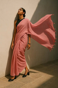 DUSTY ROSE | Mul Cotton | Indidha