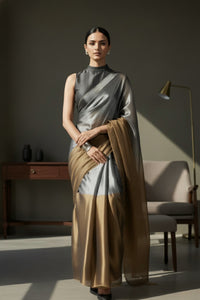 ARDHNARI | Handloom Tissue | Indidha Saree